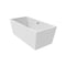 Castello Usa Sophia 63" Acrylic Freestanding Bathtub in White CB-37-63 - alternate 4